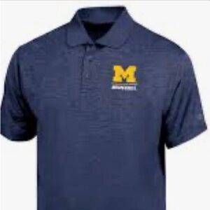 Champion Navy Polo with Yellow Logo